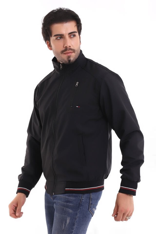 Mevsimlik Bondik Kumaş Su İtici Astarlı İç Cepli Mont