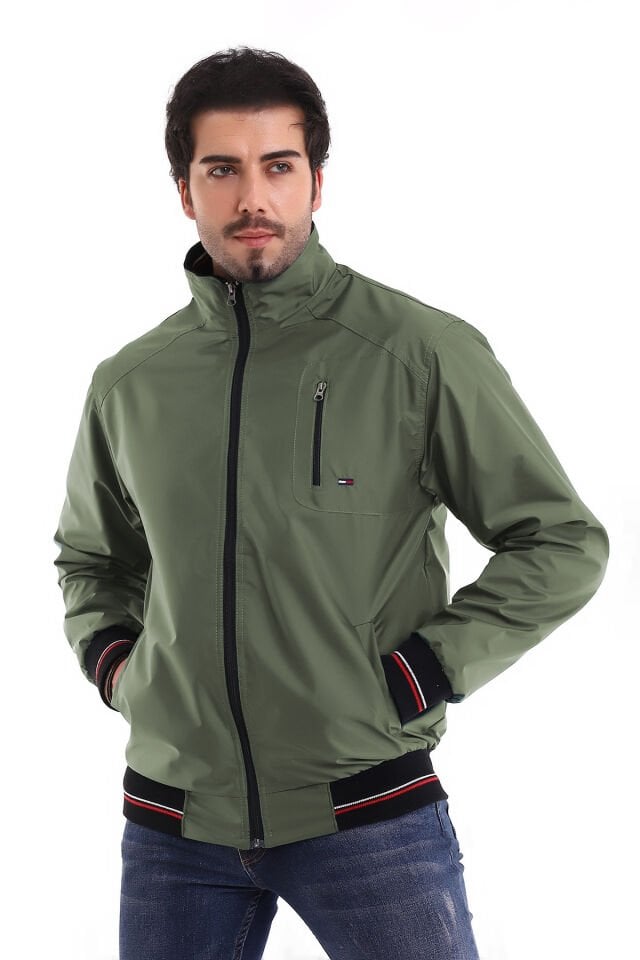 Mevsimlik Bondik Kumaş Su İtici Astarlı İç Cepli Mont